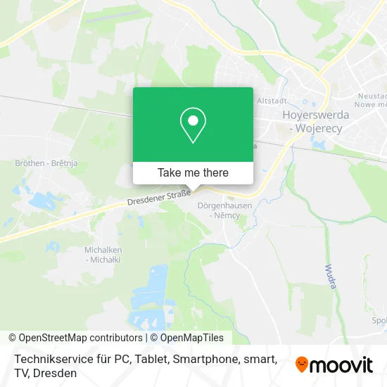 Карта Technikservice für PC, Tablet, Smartphone, smart, TV
