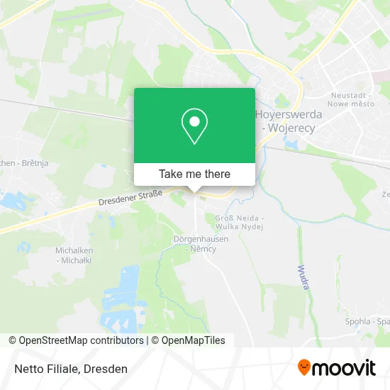 Netto Filiale map