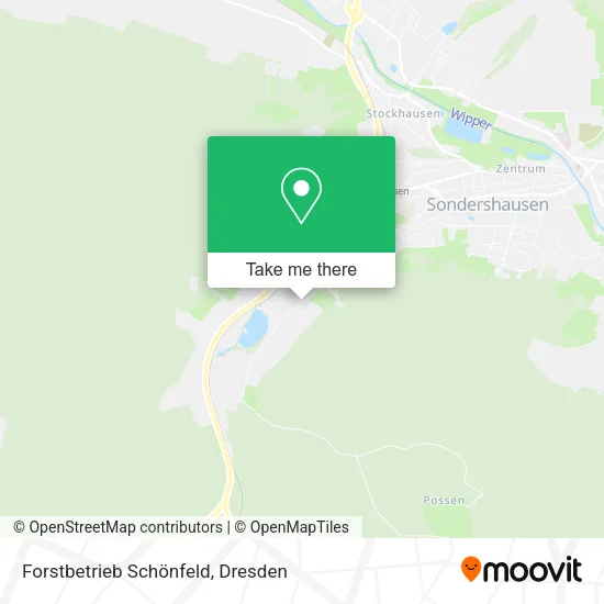 Карта Forstbetrieb Schönfeld