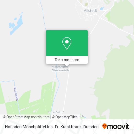 Карта Hofladen Mönchpfiffel Inh. Fr. Krahl-Kranz