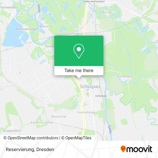 Карта Reservierung
