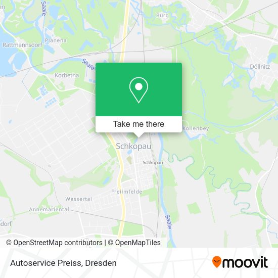 Карта Autoservice Preiss