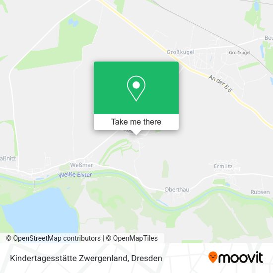 Карта Kindertagesstätte Zwergenland