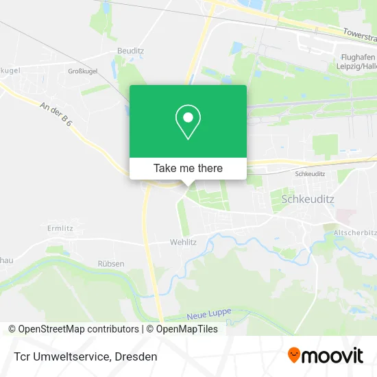 Карта Tcr Umweltservice