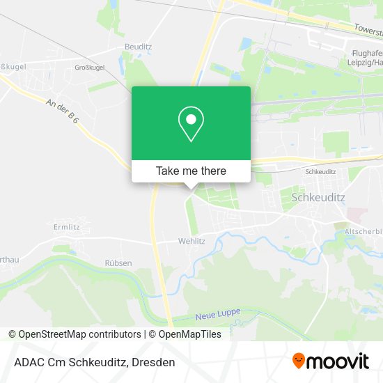 Карта ADAC Cm Schkeuditz