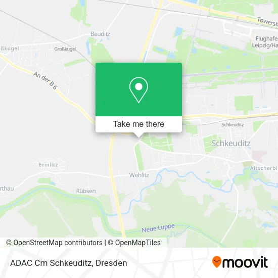 Карта ADAC Cm Schkeuditz