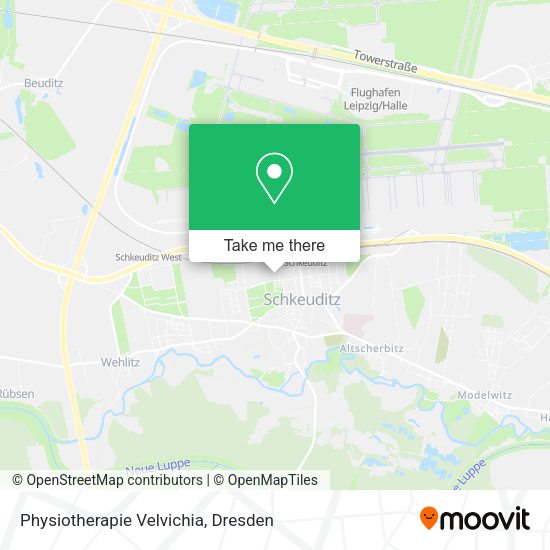 Карта Physiotherapie Velvichia