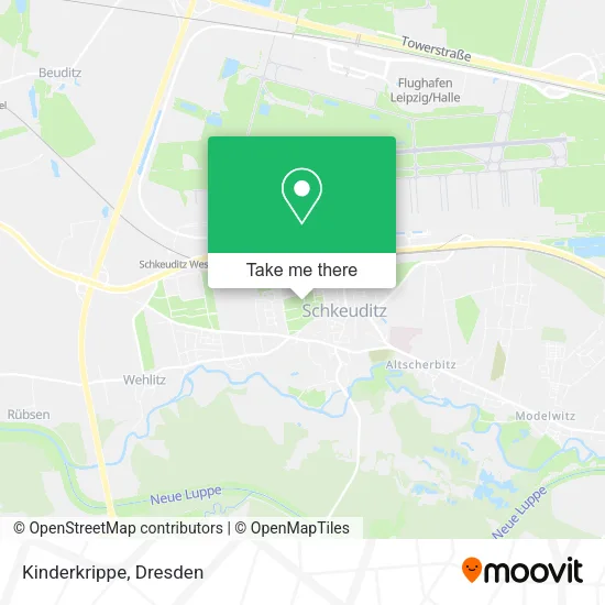 Карта Kinderkrippe