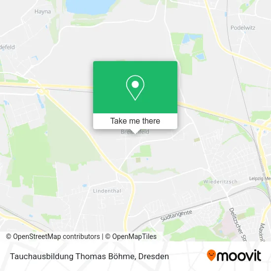 Карта Tauchausbildung Thomas Böhme