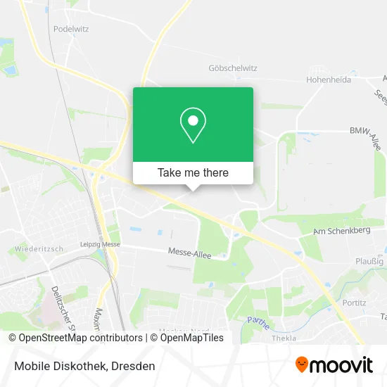 Карта Mobile Diskothek