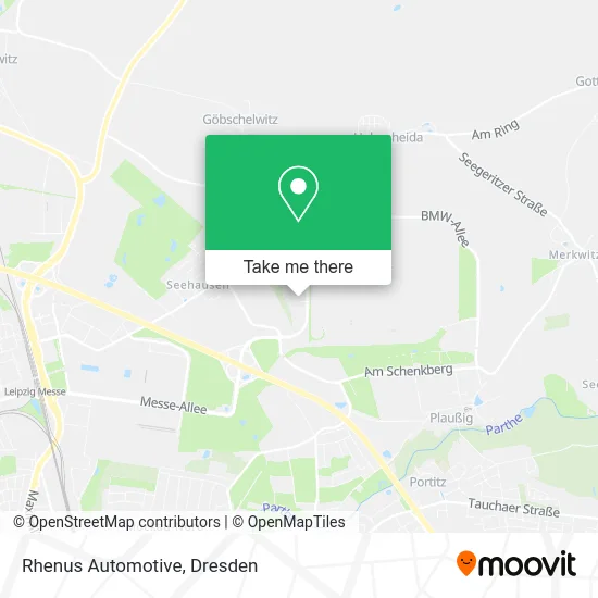 Rhenus Automotive map