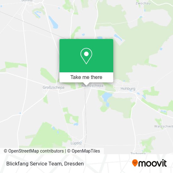 Карта Blickfang Service Team
