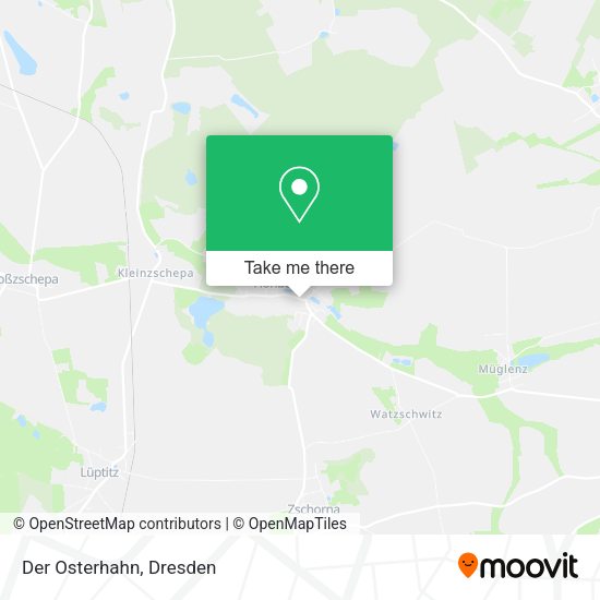 Карта Der Osterhahn