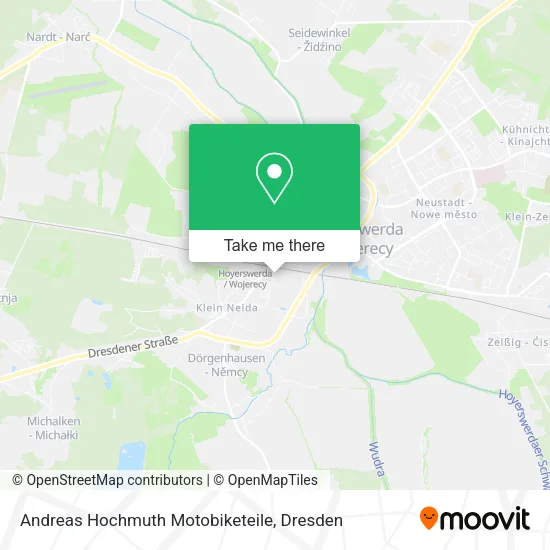 Карта Andreas Hochmuth Motobiketeile