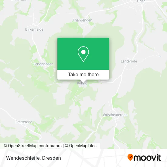 Карта Wendeschleife