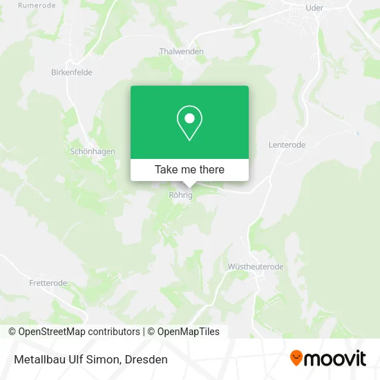 Карта Metallbau Ulf Simon