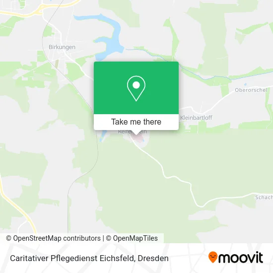 Карта Caritativer Pflegedienst Eichsfeld