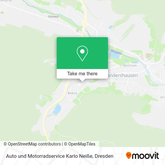 Карта Auto und Motorradservice Karlo Neiße
