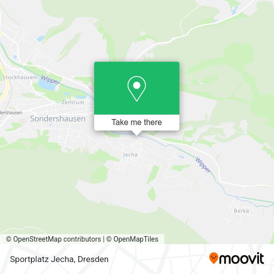 Карта Sportplatz Jecha