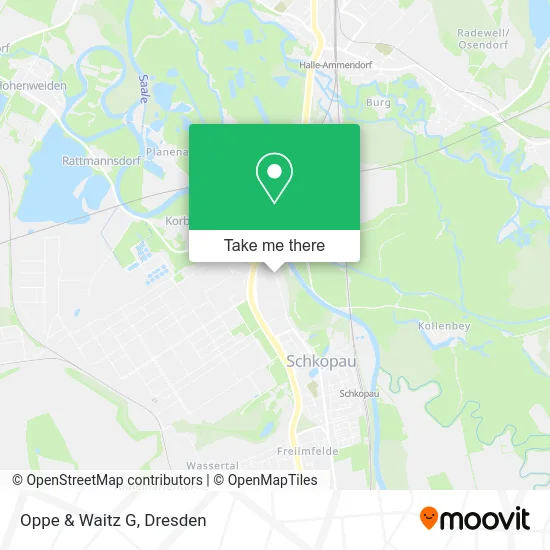 Карта Oppe & Waitz G