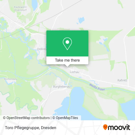 Карта Toro Pflegegruppe