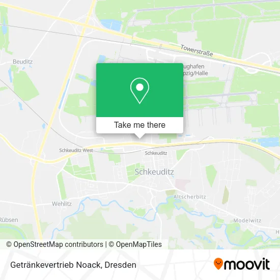 Карта Getränkevertrieb Noack