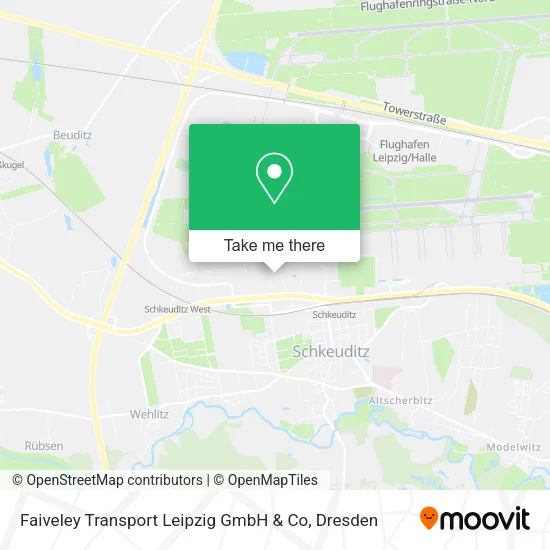 Карта Faiveley Transport Leipzig GmbH & Co