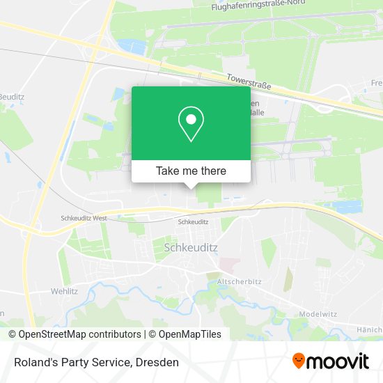 Карта Roland's Party Service