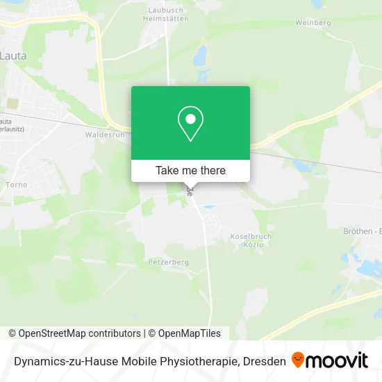 Карта Dynamics-zu-Hause Mobile Physiotherapie