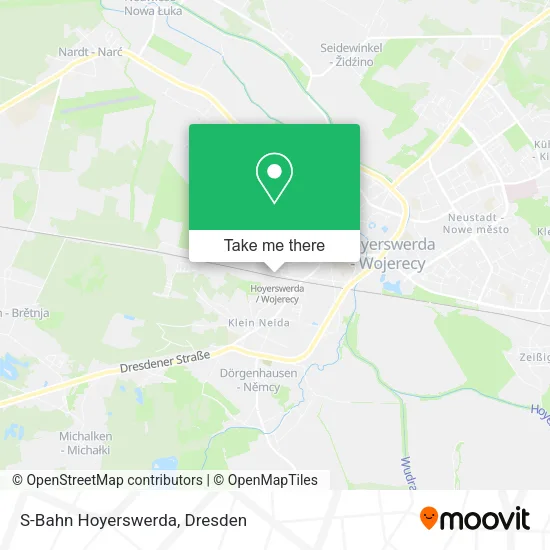 Карта S-Bahn Hoyerswerda