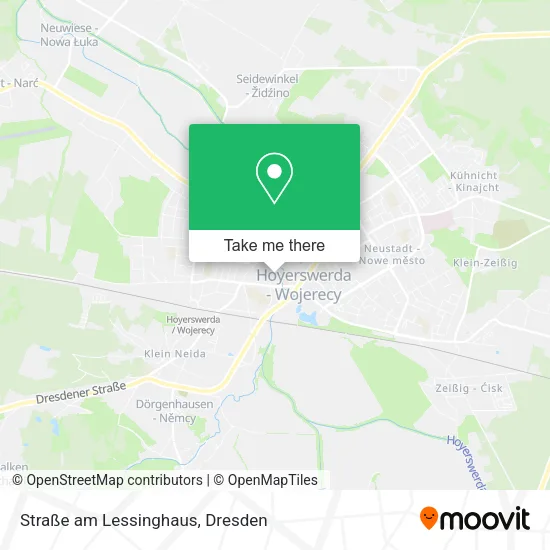 Карта Straße am Lessinghaus