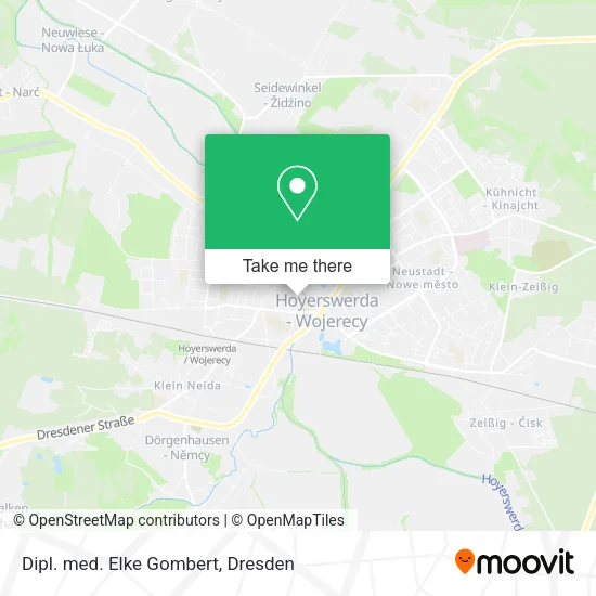 Карта Dipl. med. Elke Gombert