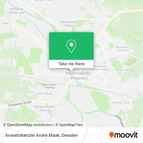 Карта Anwaltskanzlei André Maak