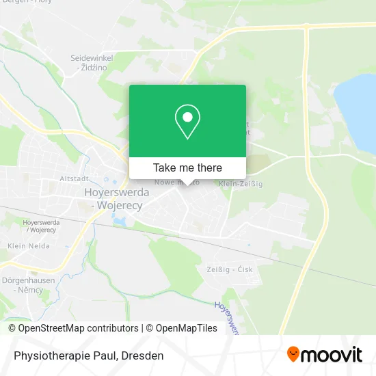 Карта Physiotherapie Paul