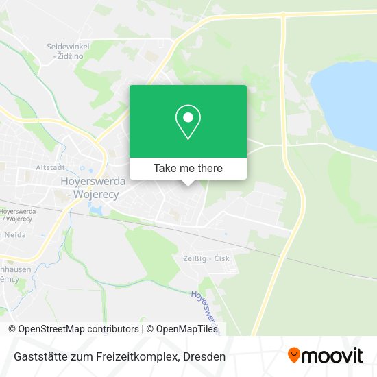 Карта Gaststätte zum Freizeitkomplex