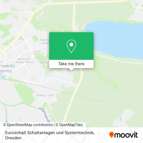 Карта Euroschalt Schaltanlagen und Systemtechnik