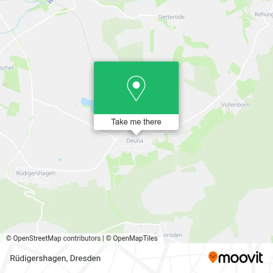 Rüdigershagen map