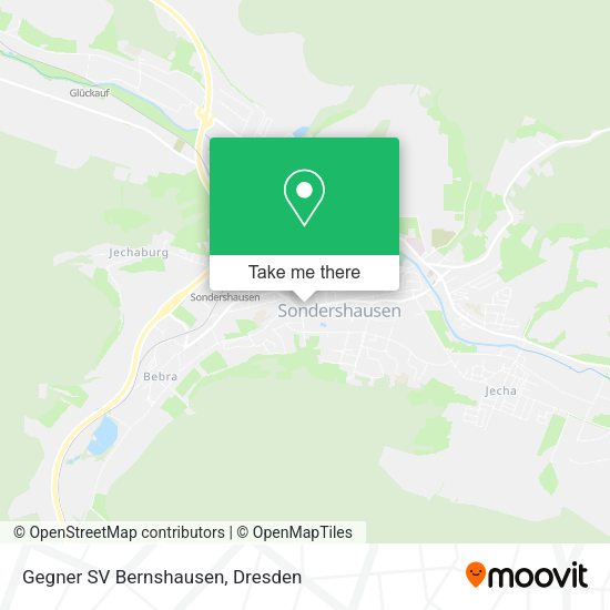 Карта Gegner SV Bernshausen