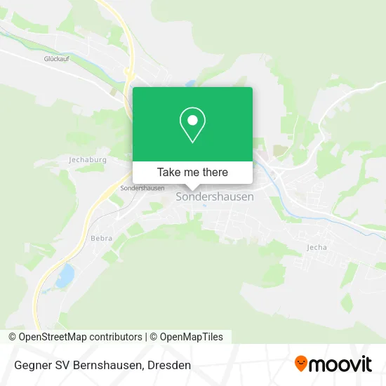 Карта Gegner SV Bernshausen
