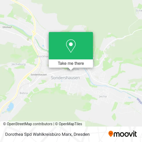 Карта Dorothea Spd Wahlkreisbüro Marx