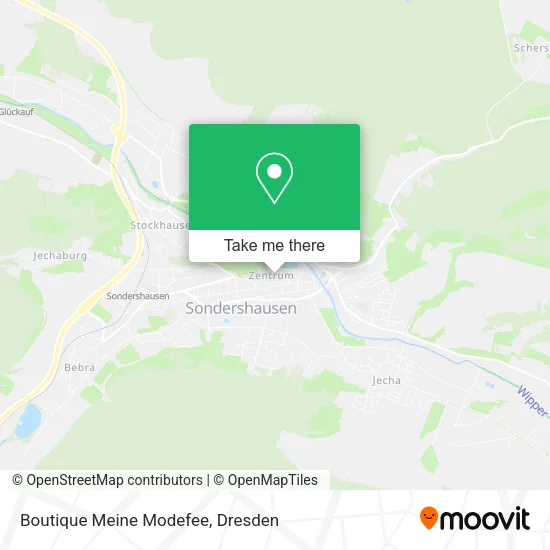 Boutique Meine Modefee map
