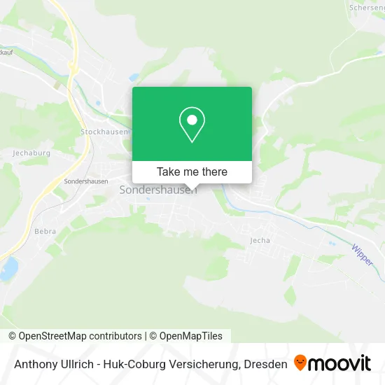 Карта Anthony Ullrich - Huk-Coburg Versicherung