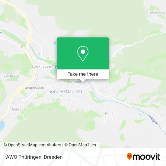 Карта AWO Thüringen