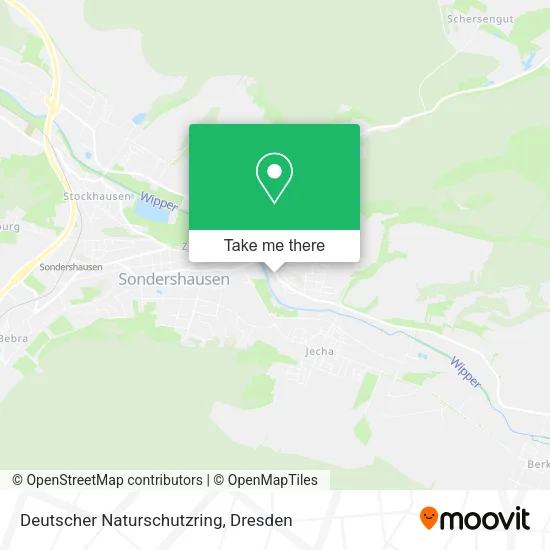 Карта Deutscher Naturschutzring