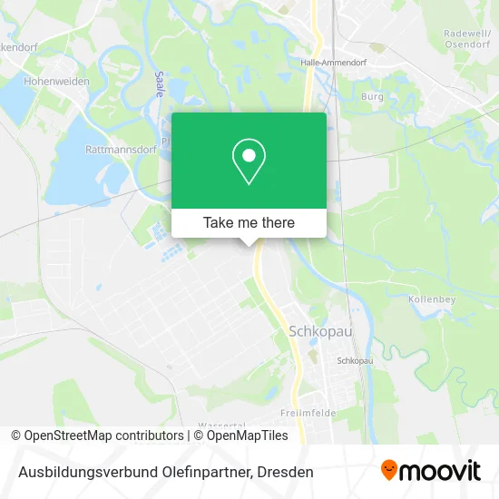 Карта Ausbildungsverbund Olefinpartner