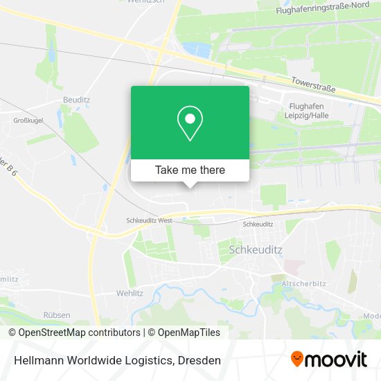 Карта Hellmann Worldwide Logistics