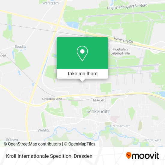 Карта Kroll Internationale Spedition
