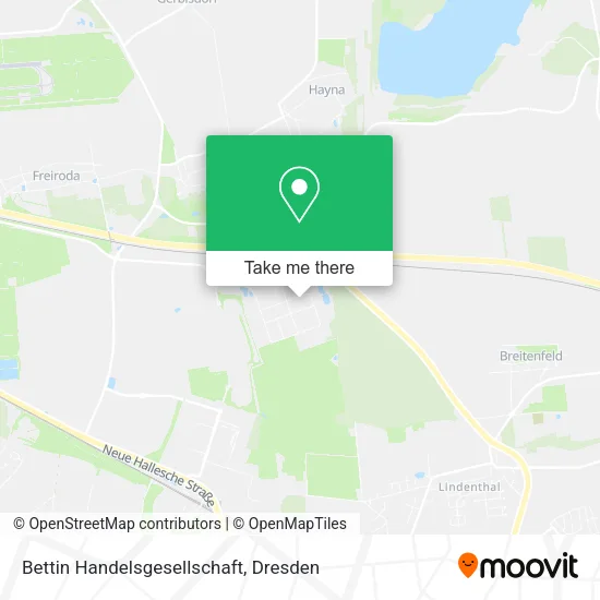 Карта Bettin Handelsgesellschaft