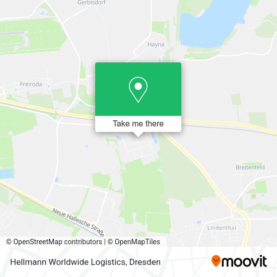 Карта Hellmann Worldwide Logistics