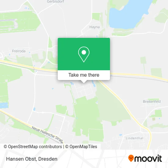 Карта Hansen Obst